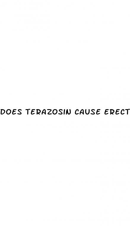 does terazosin cause erectile dysfunction