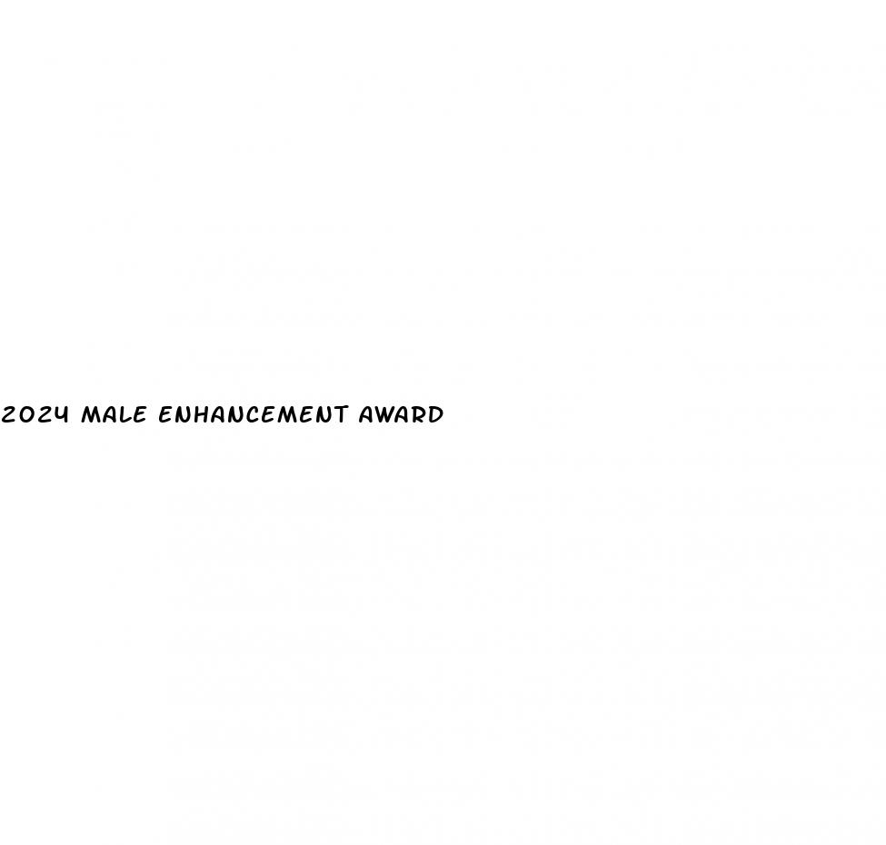 2024 male enhancement award