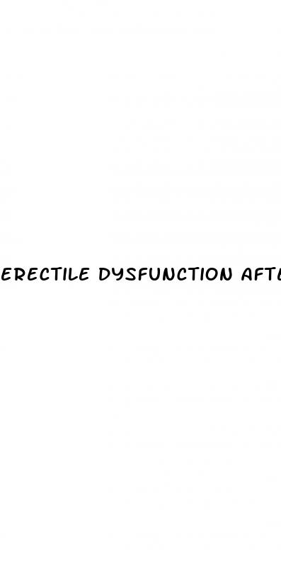 erectile dysfunction after external beam radiotherapy prostate cancer