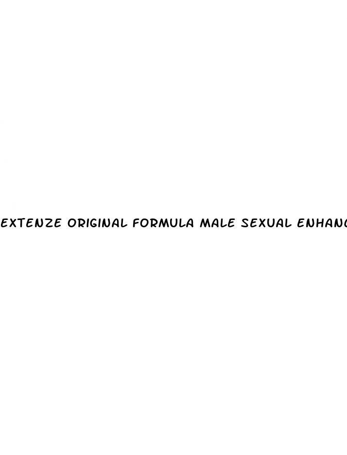 extenze original formula male sexual enhancement tablets review