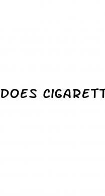 does cigarette cause erectile dysfunction