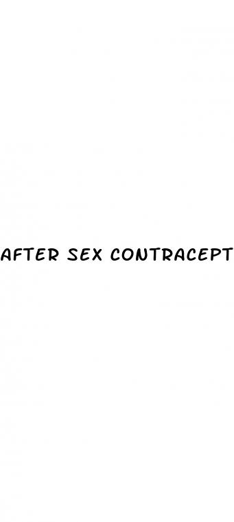 after sex contraceptive pill uk