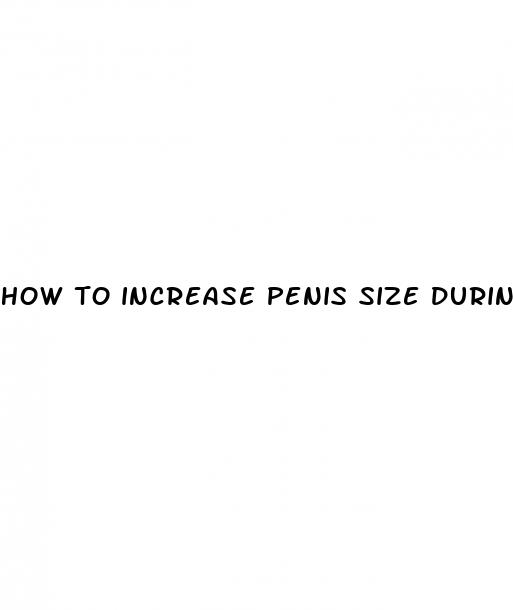 how to increase penis size during puberty