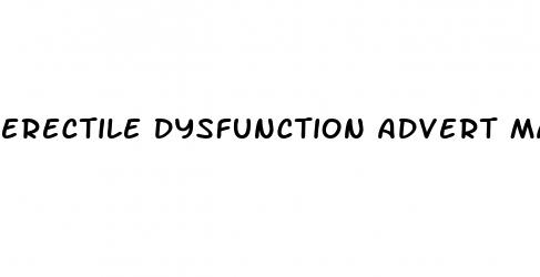 erectile dysfunction advert matches