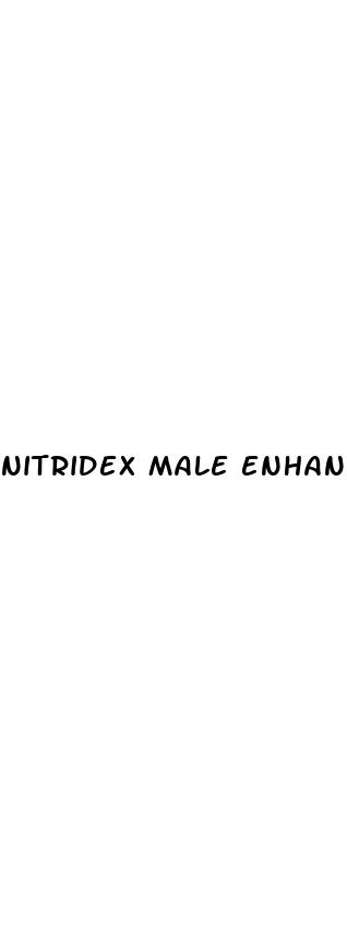 nitridex male enhancement safety