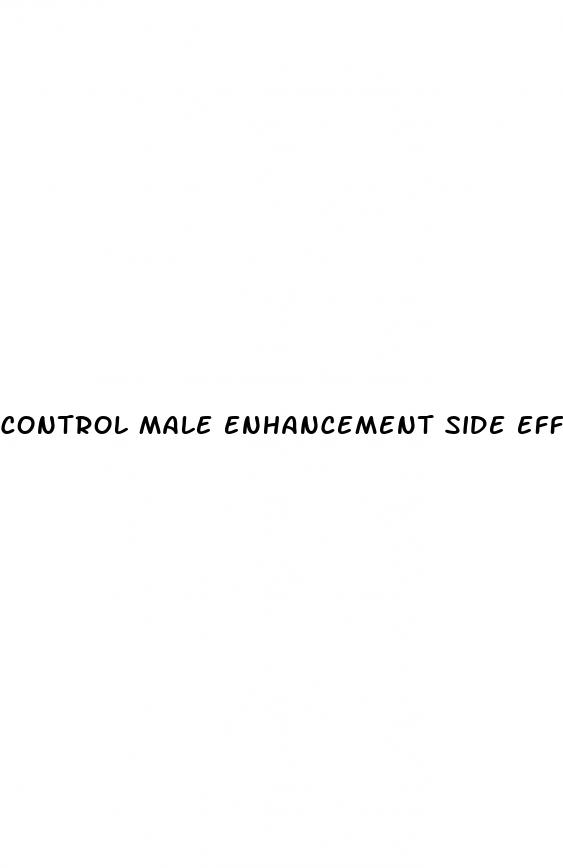 control male enhancement side effects