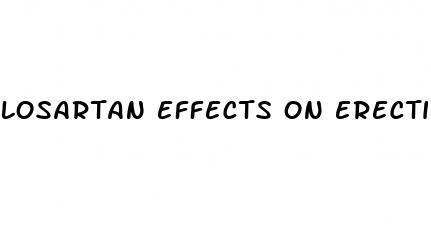 losartan effects on erectile dysfunction