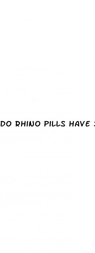 do rhino pills have sildenafil