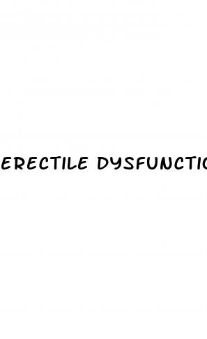 erectile dysfunction causes nhs