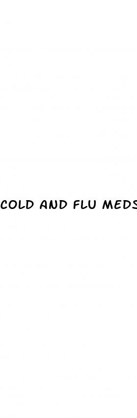 cold and flu meds cause erectile dysfunction