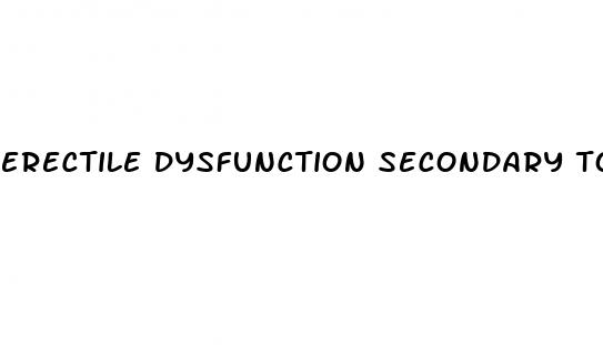 erectile dysfunction secondary to ptsd rating