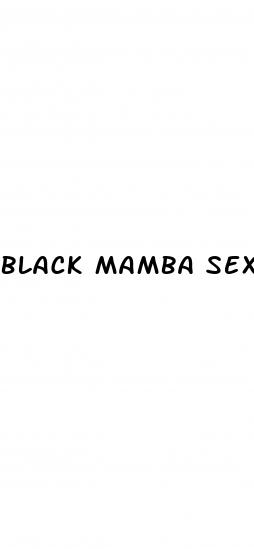 black mamba sex pill ingredients