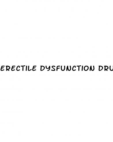 erectile dysfunction drugs list