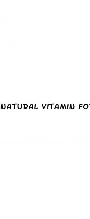 natural vitamin for erectile dysfunction