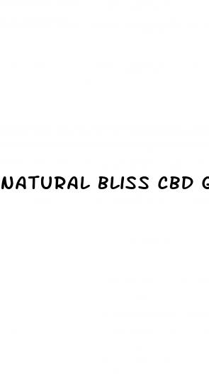 natural bliss cbd gummies for ed amazon