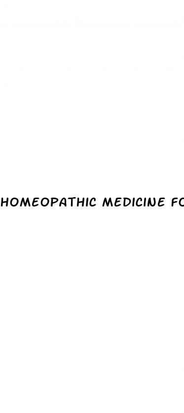 homeopathic medicine for male enhancement