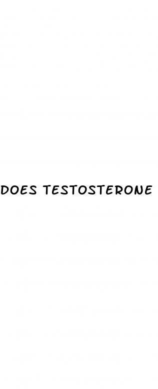 does testosterone affect erectile dysfunction