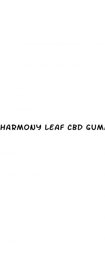 harmony leaf cbd gummies for male enhancement reviews