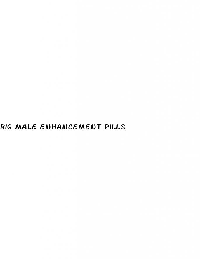 big male enhancement pills