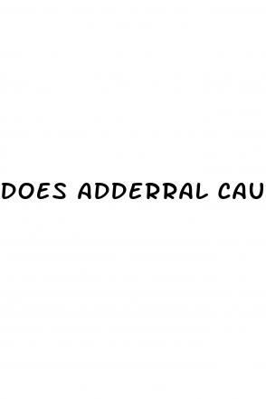 does adderral cause erectile dysfunction