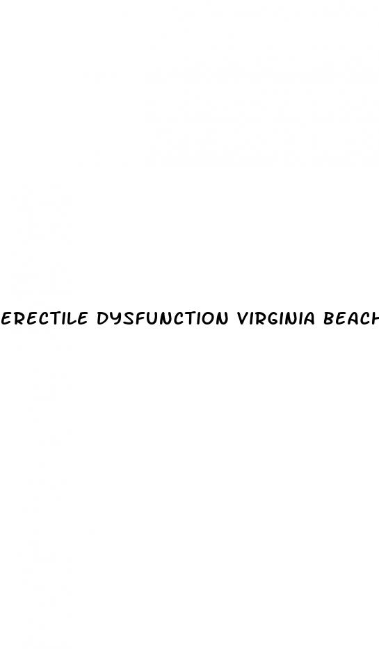 erectile dysfunction virginia beach