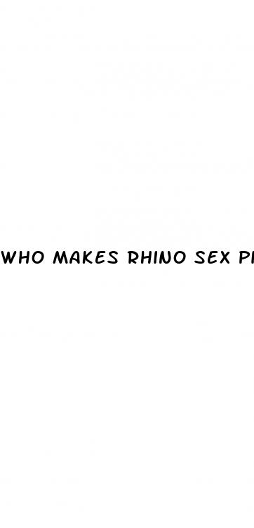 who makes rhino sex pills manufacturer