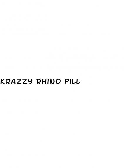 krazzy rhino pill