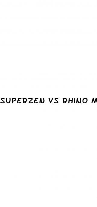 superzen vs rhino male enhancement pills