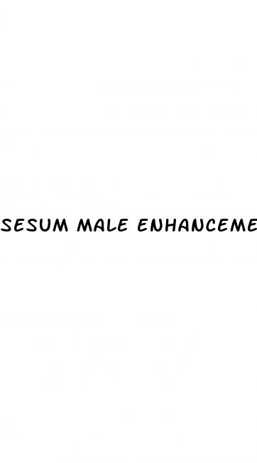 sesum male enhancement