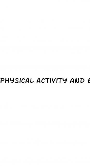 physical activity and erectile dysfunction