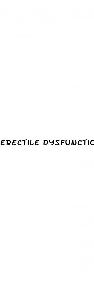 erectile dysfunction after back surgery