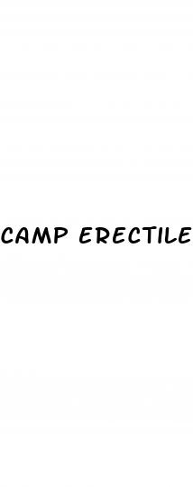 camp erectile dysfunction