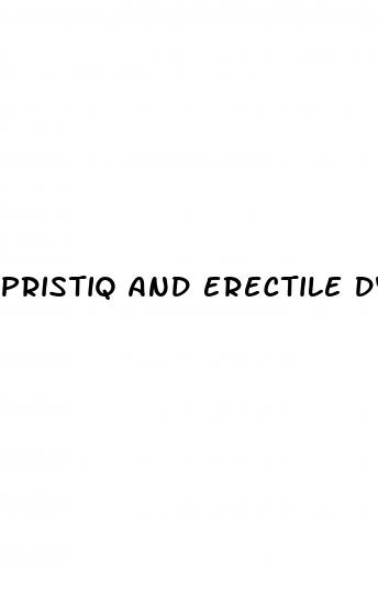 pristiq and erectile dysfunction