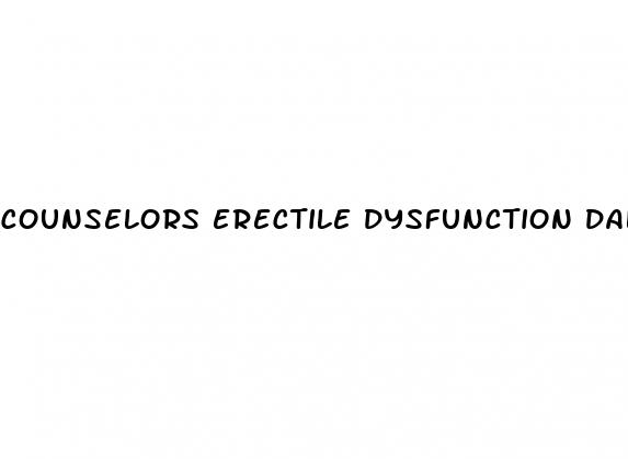 counselors erectile dysfunction dallas