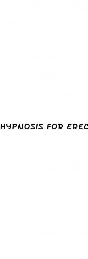 hypnosis for erectile dysfunction