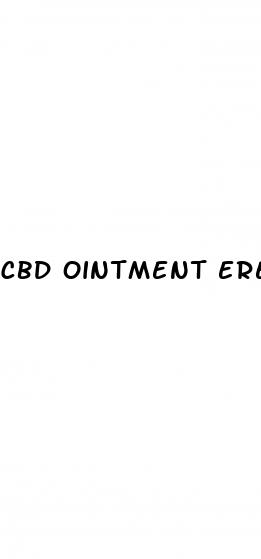 cbd ointment erectile dysfunction