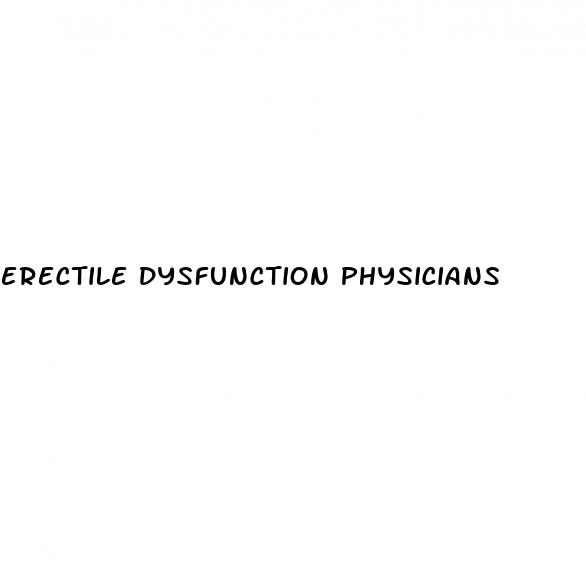 erectile dysfunction physicians