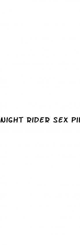 night rider sex pill