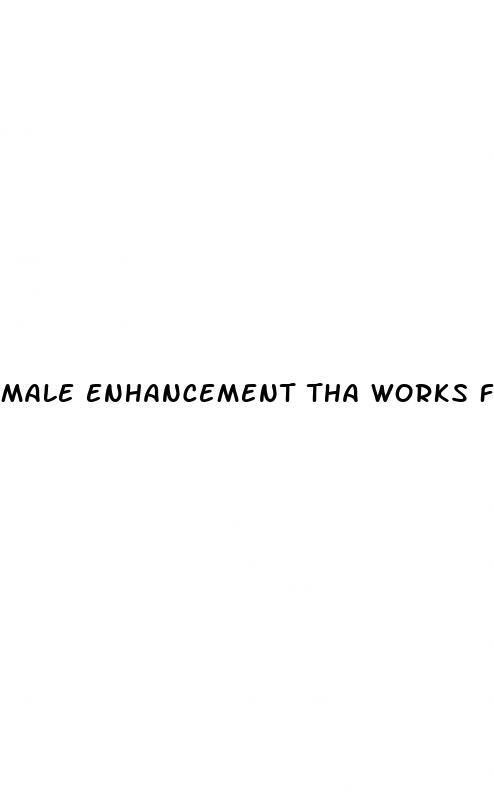 male enhancement tha works fast like viarga