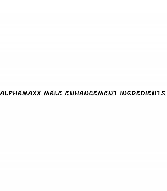 alphamaxx male enhancement ingredients