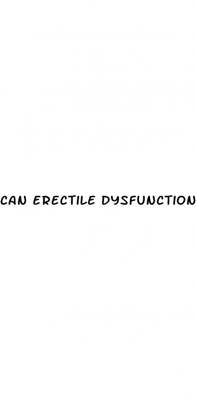 can erectile dysfunction cause premature ejaculation