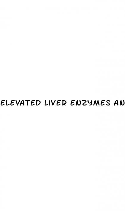 elevated liver enzymes and erectile dysfunction