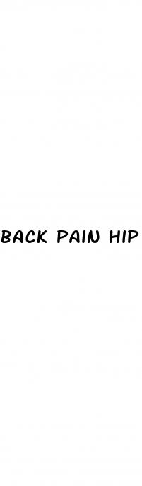 back pain hip pain erectile dysfunction