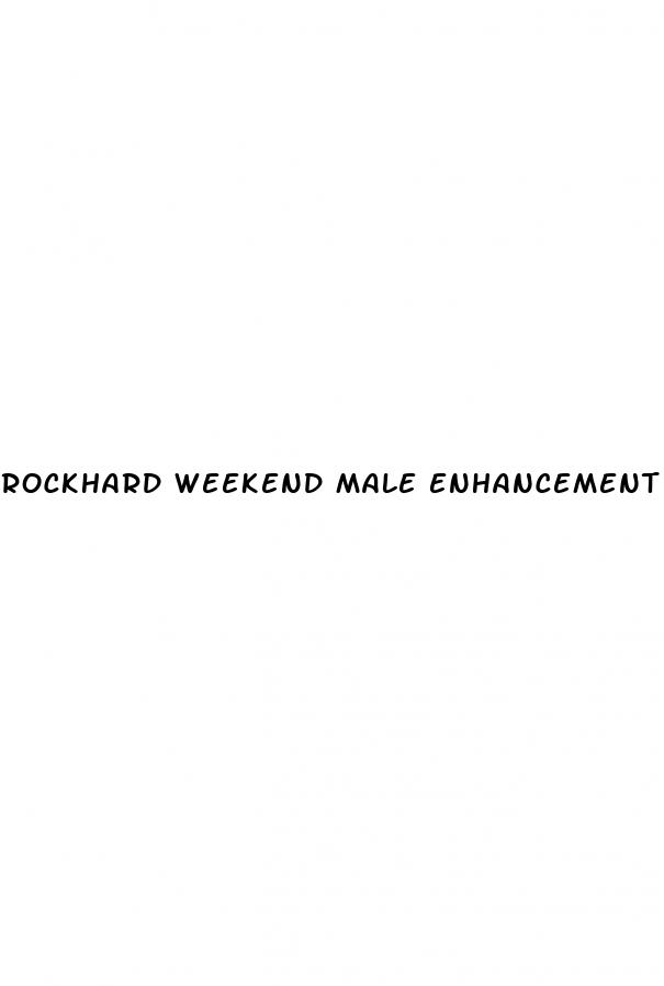 rockhard weekend male enhancement capsules reviews