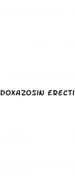 doxazosin erectile dysfunction