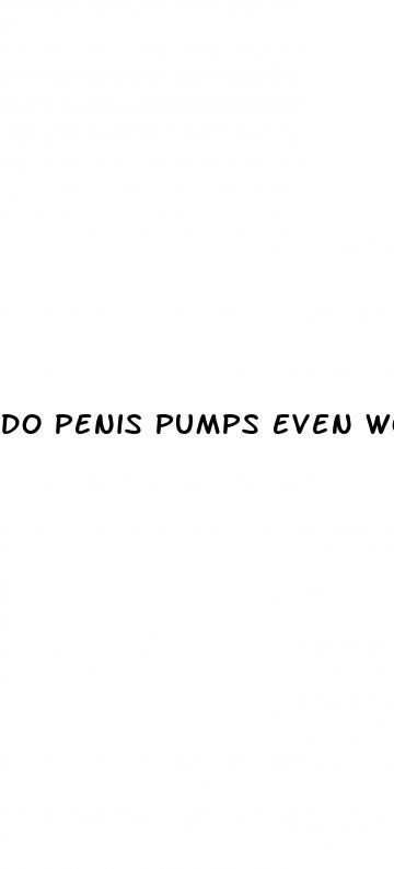 do penis pumps even work