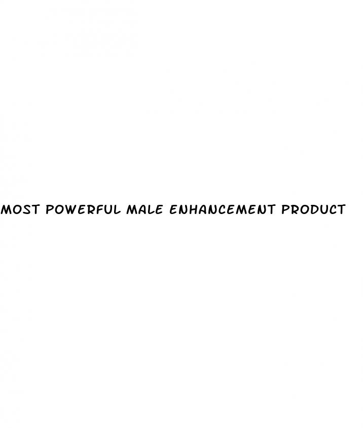 most powerful male enhancement product