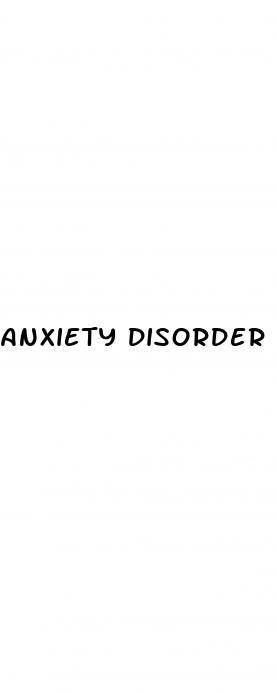 anxiety disorder and erectile dysfunction