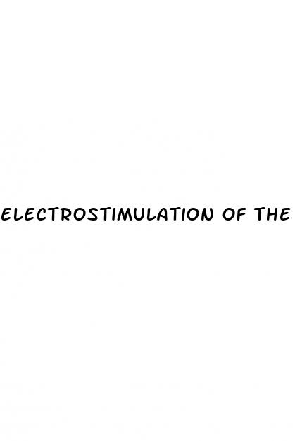 electrostimulation of the perineal for erectile dysfunction