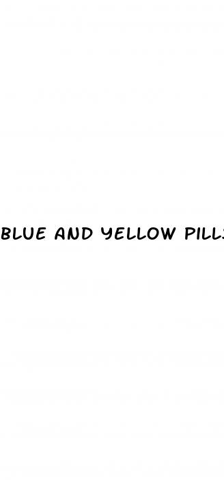 blue and yellow pills ed